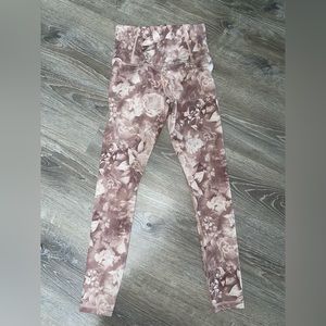Athleta floral printed leggings